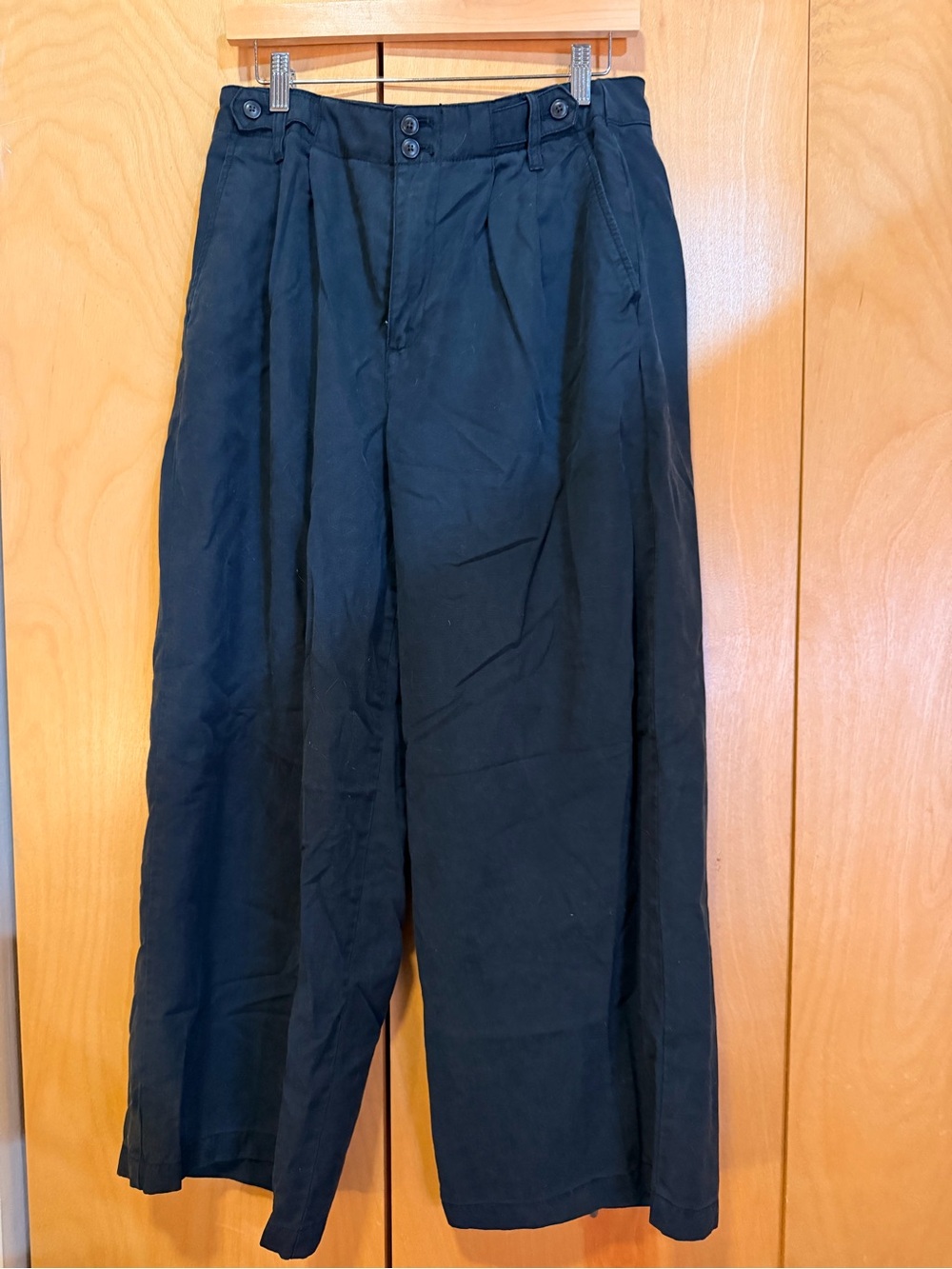 Madewell Harlow wide leg trouser